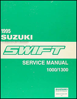 1995 Suzuki Swift 1000/1300 Repair Manual Original