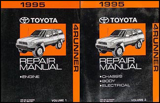 1995 Toyota 4Runner Repair Manual Volume 2 Original