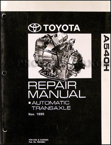 1996-2000 Toyota Rav4 4WD Automatic Transmission Repair Shop Manual Orig.