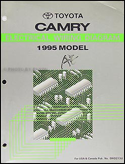 1995 Toyota Camry Wiring Diagram Manual Original