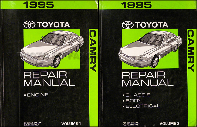 1994 Toyota Camry Repair Manual Original 2 Vol. Set