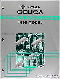1995 Toyota Celica Electrical Wiring Diagram Manual Original