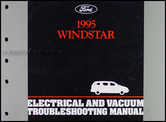 1995 Ford Windstar Electrical & Vacuum Troubleshooting Manual Original