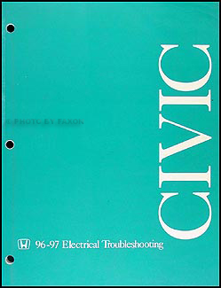 1996-1997 Honda Civic Electrical Troubleshooting Manual Original