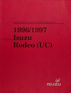 1996/1997 Isuzu Rodeo Honda Passport Driveability Emissions Repair Shop Manual
