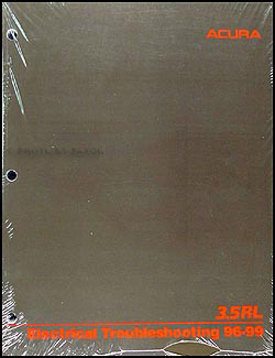 1996-1999 Acura 3.5 RL Electrical Troubleshooting Manual Original 