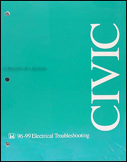 1996-1999 Honda Civic Electrical Troubleshooting Manual Original