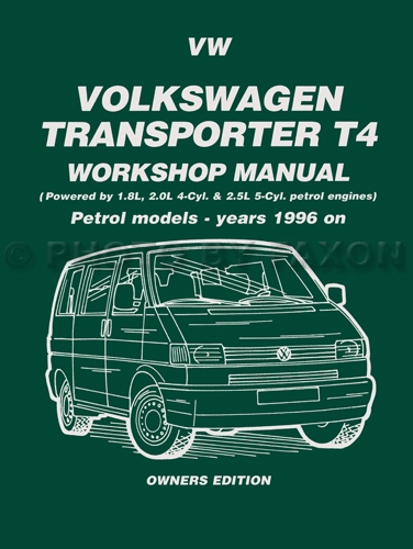 VW Transporter Owners Workshop Manual 1954-1967