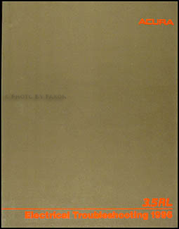 1996 Acura 3.5 RL Electrical Troubleshooting Manual Original 