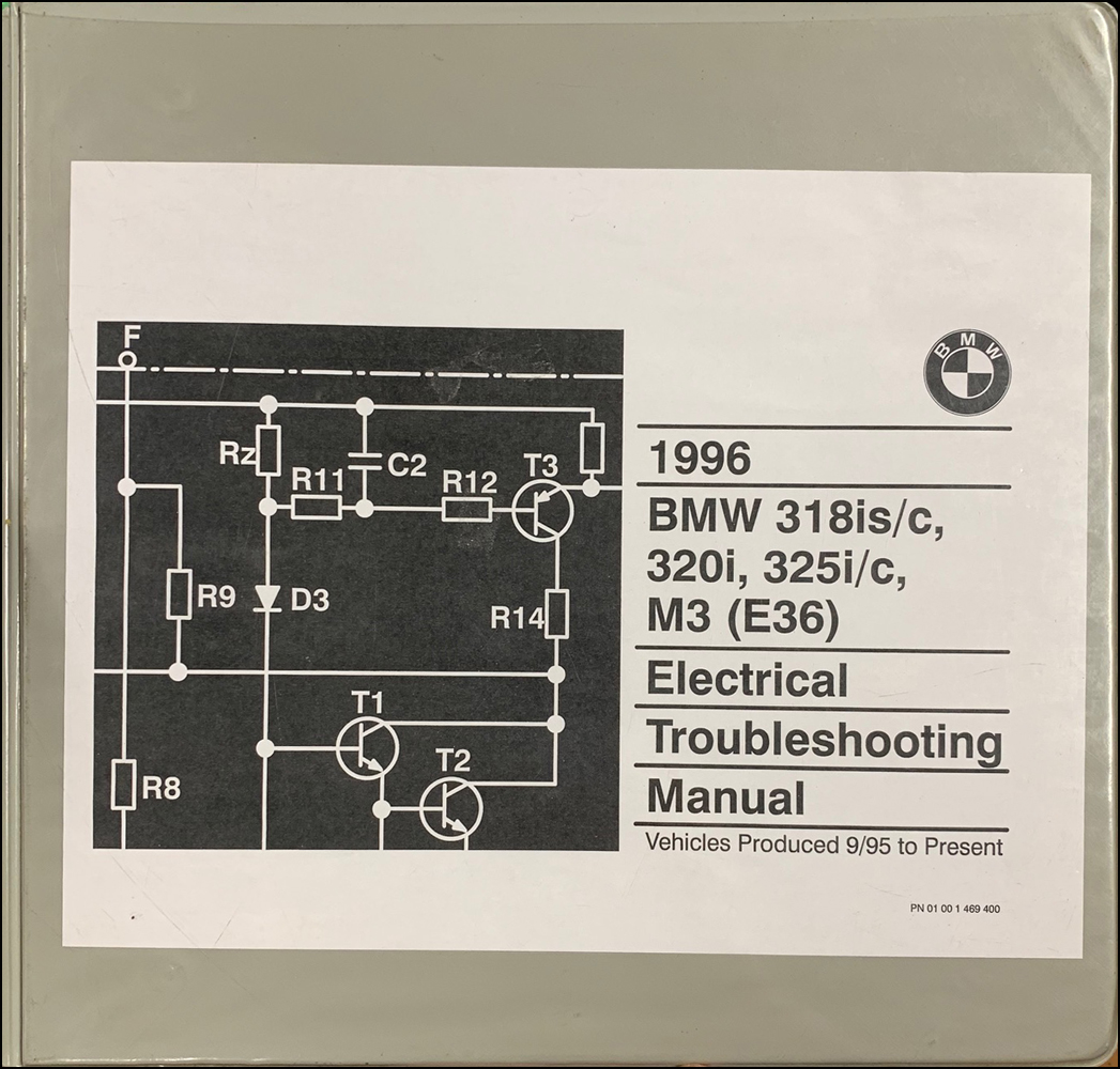 1996 BMW 318is/c 320i 325i/c M3 Electrical Troubleshooting Manual, 1st Edition