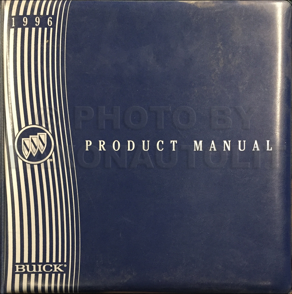 1996 Buick Color & Upholstery, Data Book Dealer Album Original