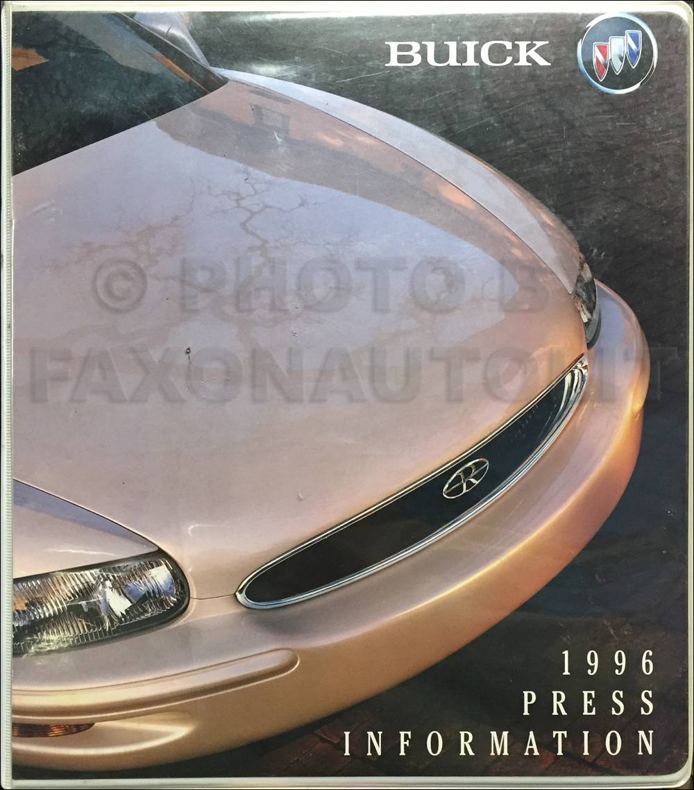 1996 Buick Press Portfolio With Photos Original