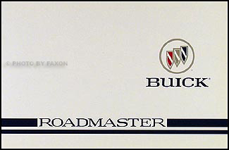 1996 Buick Roadmaster Original Owner's Manual