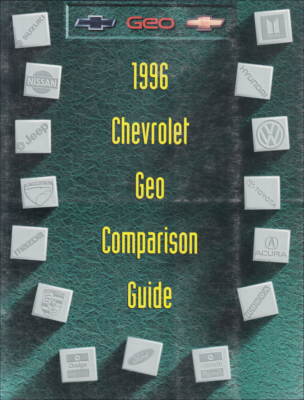 1996 Chevrolet Competitive Comparison Dealer Album Original