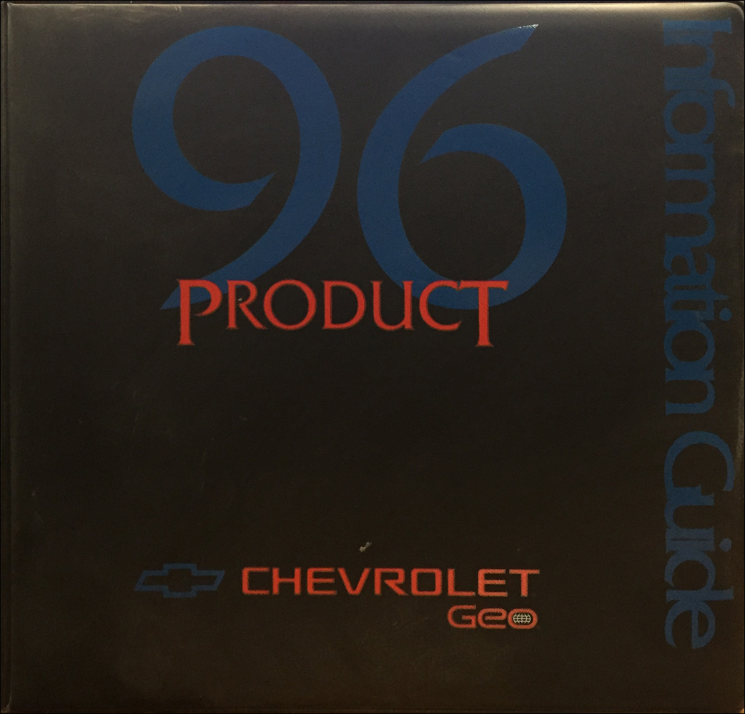 1996 Chevrolet Press Kit Original