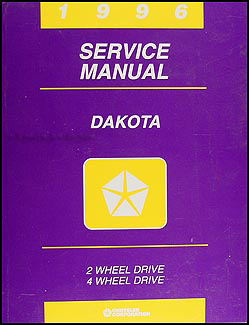 1996 Dodge Dakota Repair Manual Original 