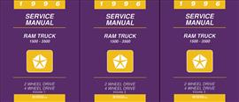 1996 Dodge Ram Truck Shop Manual Original 1500-2500-3500