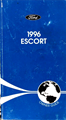 1996 Ford Escort Owner's Manual Original