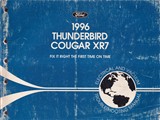 1996 Ford Thunderbird Mercury Cougar Electrical Troubleshooting Manual