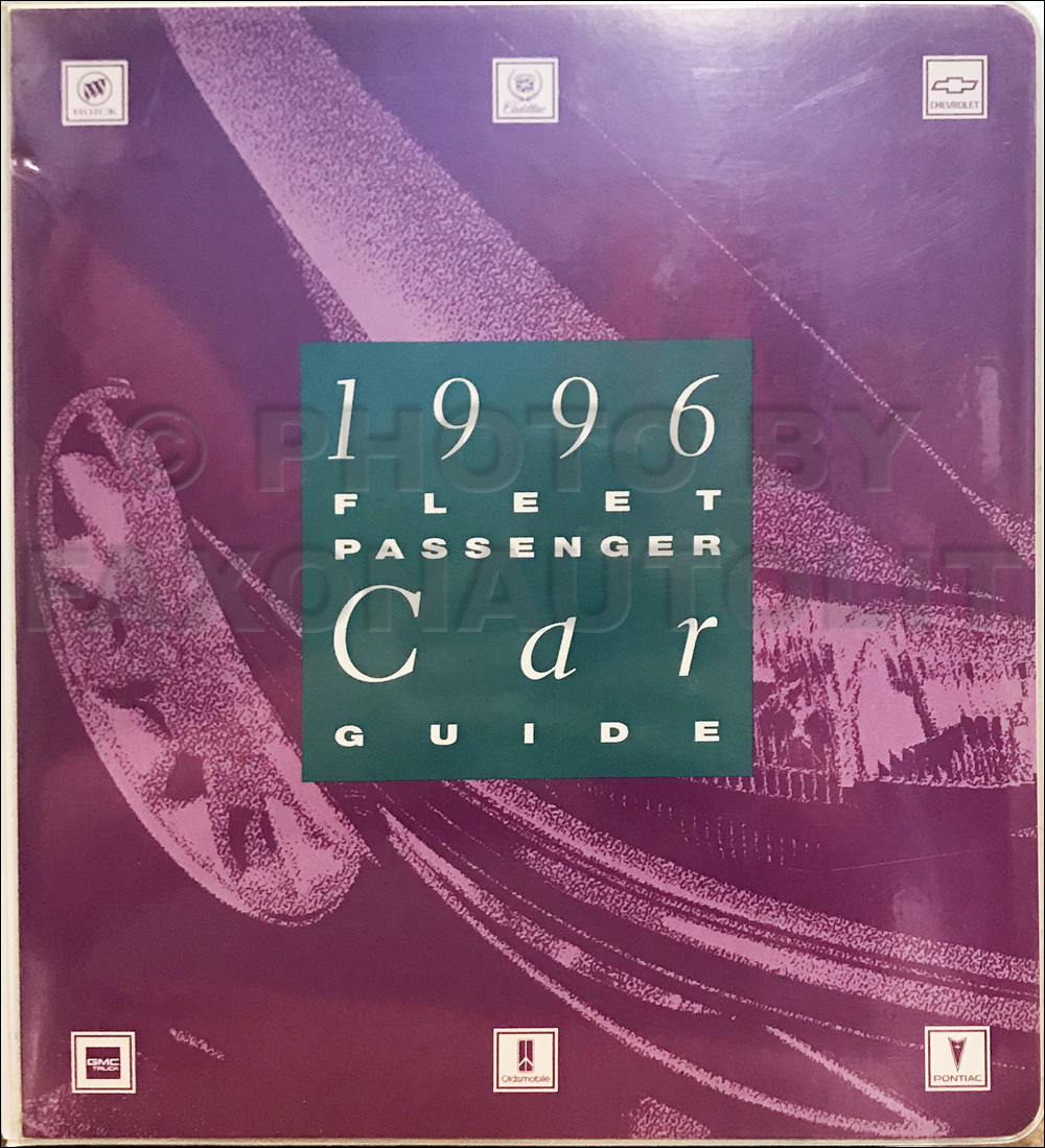 1996 General Motors Car Fleet Buyers Guide Dealer Album Original GM