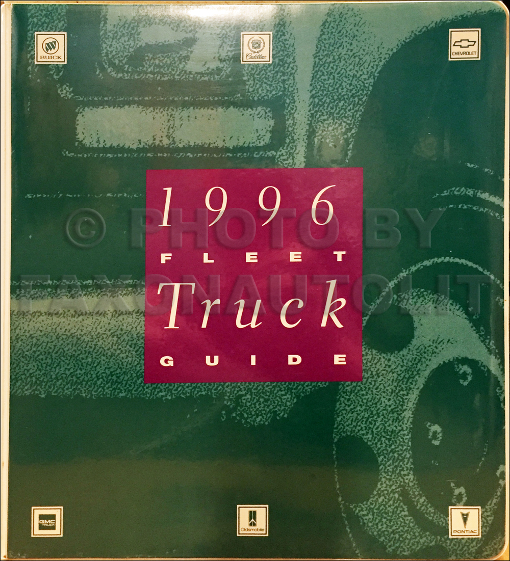 1996 General Motors Truck Fleet Buyers Guide Dealer Album Original GM