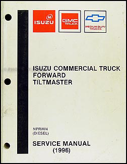 1996 NPR & W4 Diesel Repair Manual Original