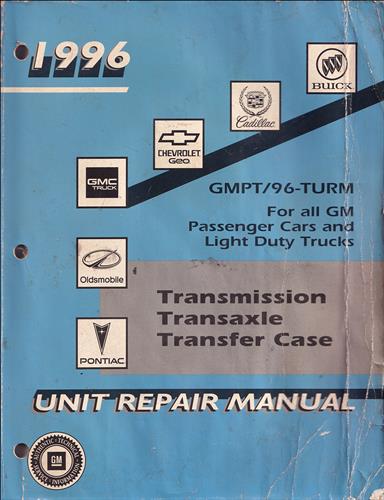 1996 GM Car & Truck Transmission Overhaul Manual Original