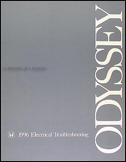1996 Honda Odyssey Electrical Troubleshooting Manual Original 