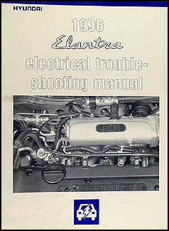 1996 Hyundai Elantra Electrical Troubleshooting Manual Original 