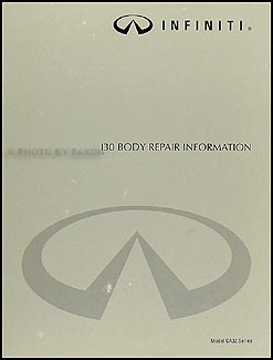 1996-1999 Infiniti I30 Body Repair Manual Original 