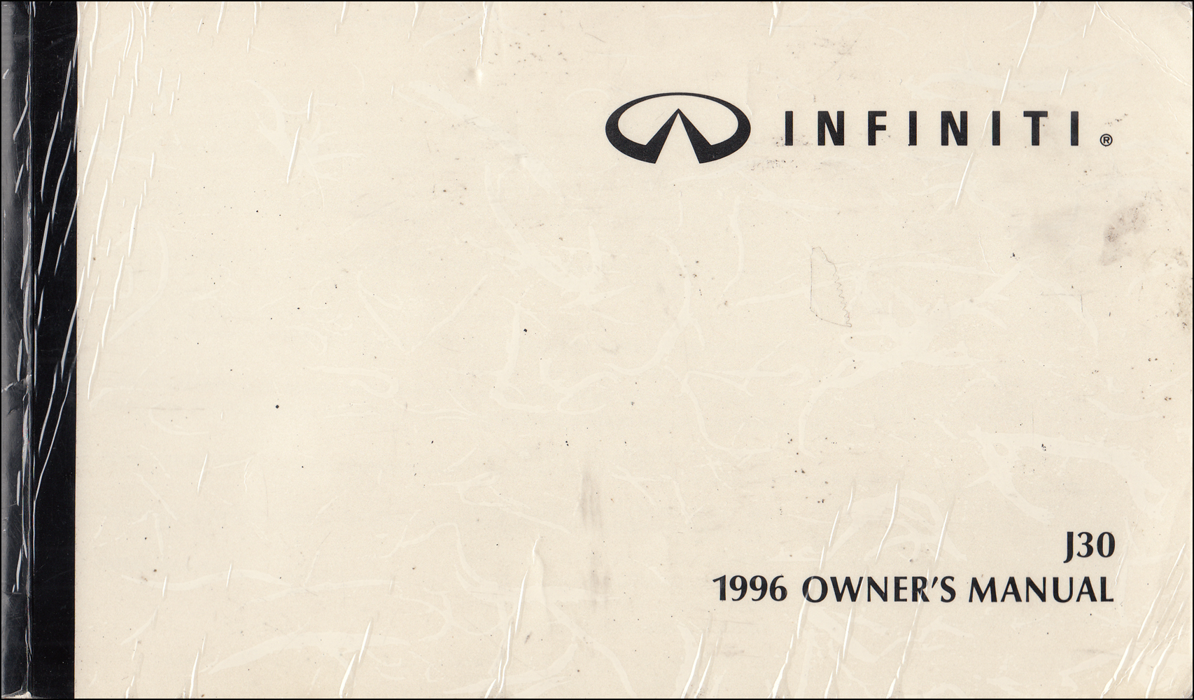 1996 Infiniti J30 Owner's Manual Original