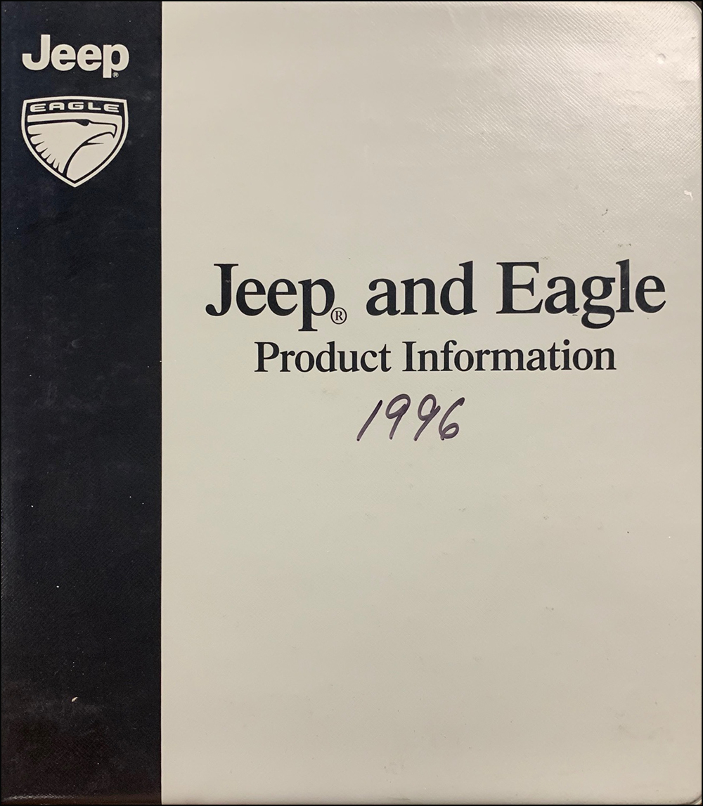 1996 Jeep/Eagle Color & Upholstery Album and Data Book Original