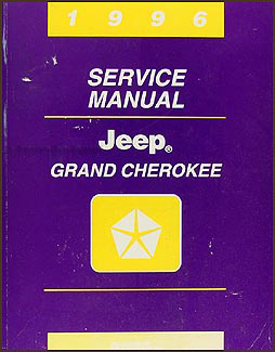 1996 Jeep Grand Cherokee Repair Manual Original 