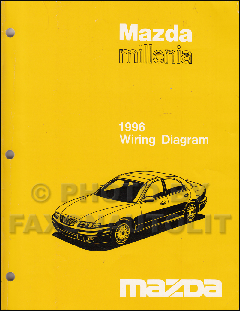 1996 Mazda Millenia Wiring Diagram Manual Original
