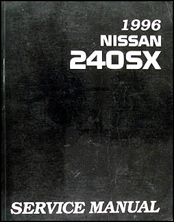 1996 Nissan 240SX Repair Manual Original
