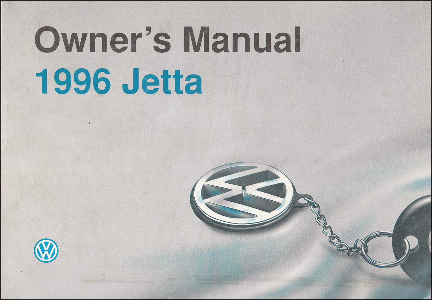 1996 Volkswagen Jetta Owner's Manual Original