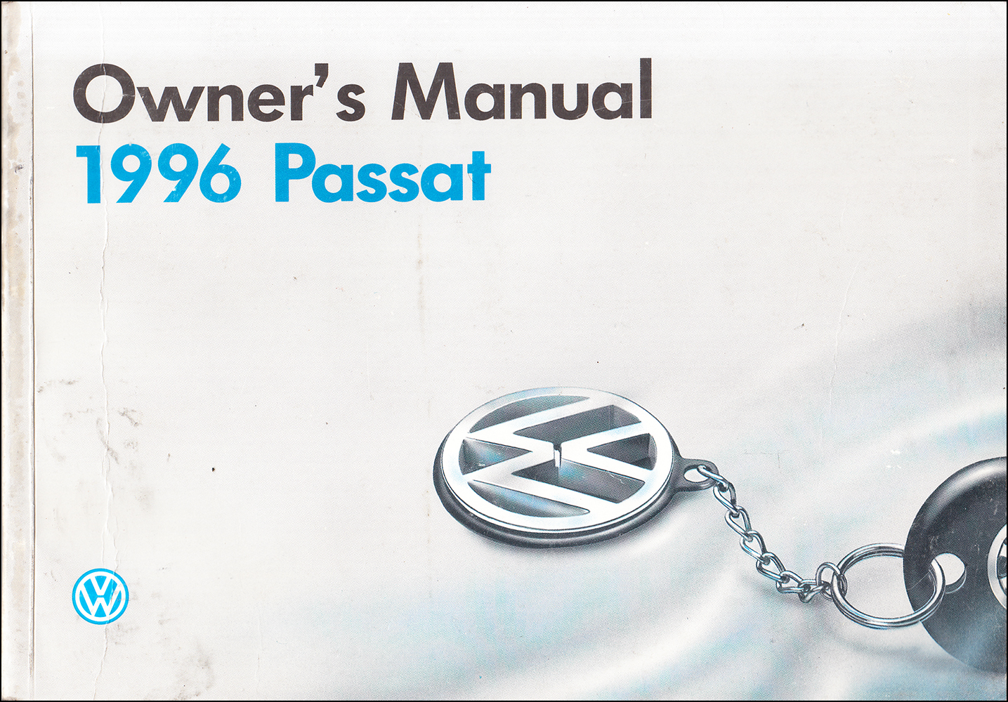 1996 Volkswagen Passat Owner's Manual Original