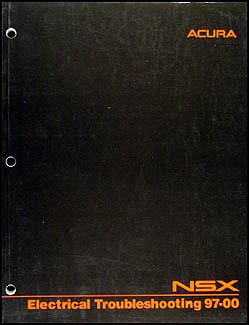 1997-2000 Acura NSX Electrical Troubleshooting Manual Original 