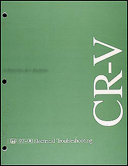 1997-2000 Honda CR-V Electrical Troubleshooting Manual Original