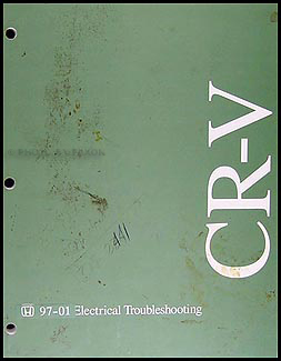 1997-2001 Honda CR-V Electrical Troubleshooting Manual Original