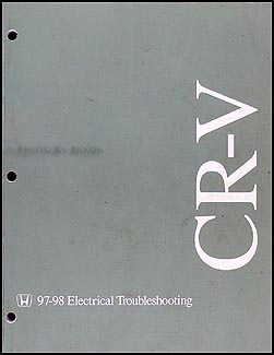 1997-1998 Honda CR-V Electrical Troubleshooting Manual Original