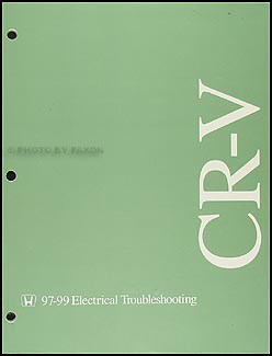 1997-1999 Honda CR-V Electrical Troubleshooting Manual Original