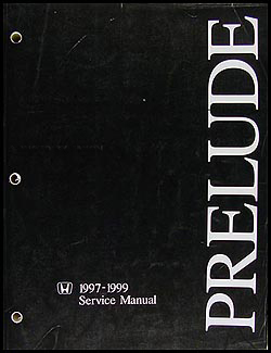 1997-1999 Honda Prelude Repair Manual Original