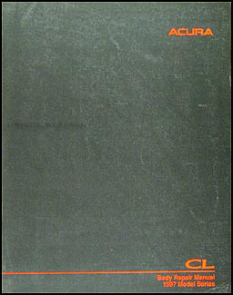 1997-1999 Acura CL Original Body Repair Manual