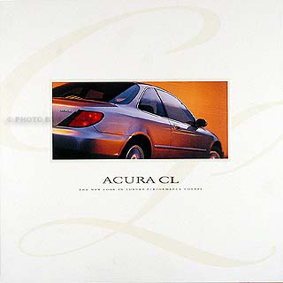 1997 Acura 2.2 & 3.0 CL prestige Original Sales Catalog 97
