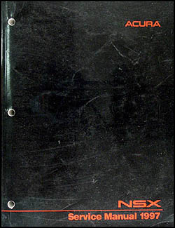 1997 Acura NSX Shop Manual Original