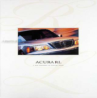 1997 Acura RL prestige Original Sales Catalog 97 