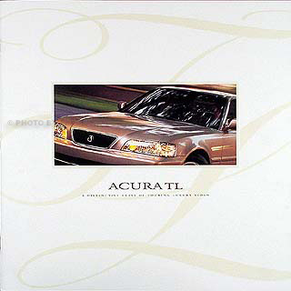 1997 Acura TL prestige Original Sales Catalog 97 2.5 & 3.2