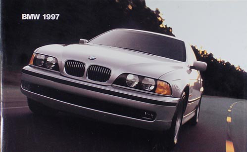 1997 BMW Sales Brochure Original--All Models