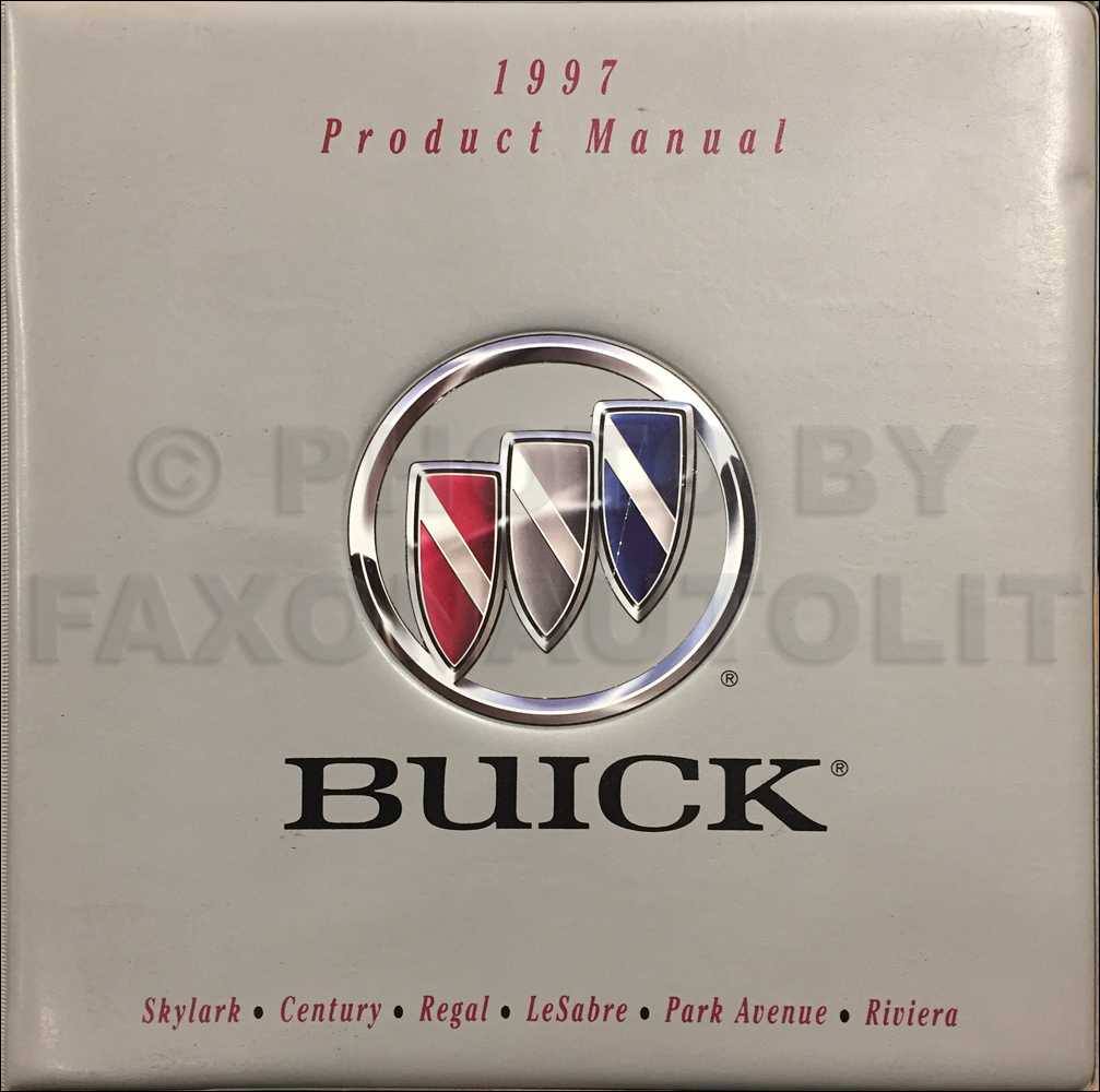 1997 Buick Color & Upholstery Dealer Album/Data Book Original